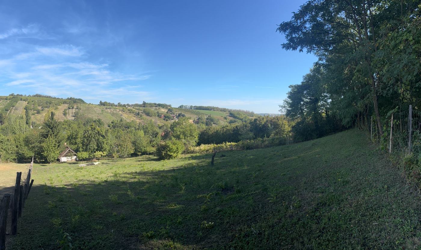 Panoráma az északi lejtőről
